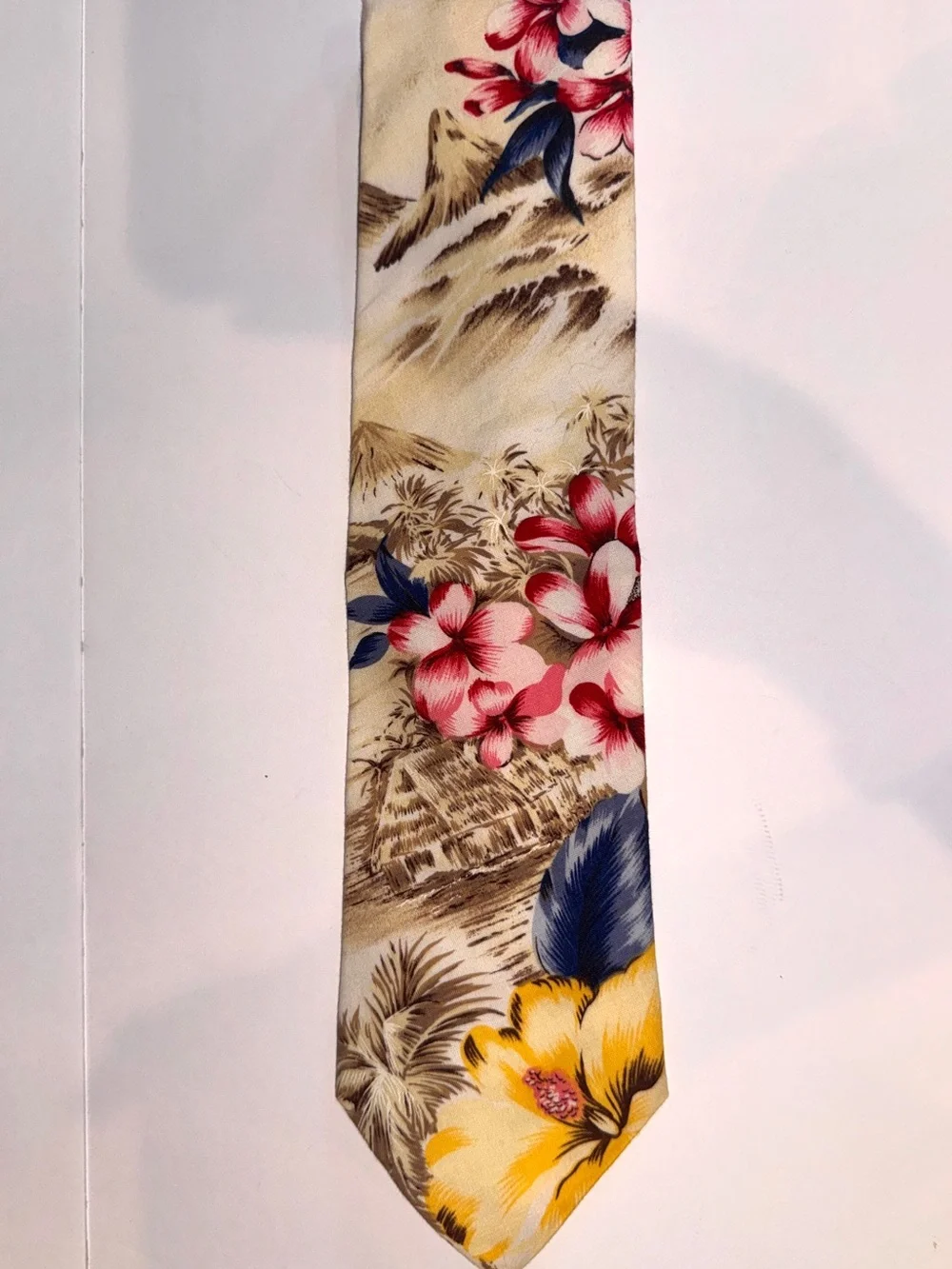 House of Stoke by Joseph Mackie Retro Floral Tie